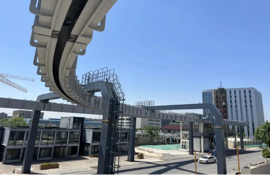 After Wuhan, Shanghais first skytrain is here(图2)