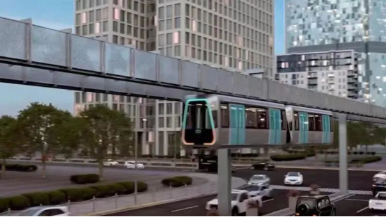 After Wuhan, Shanghais first skytrain is here(图5)